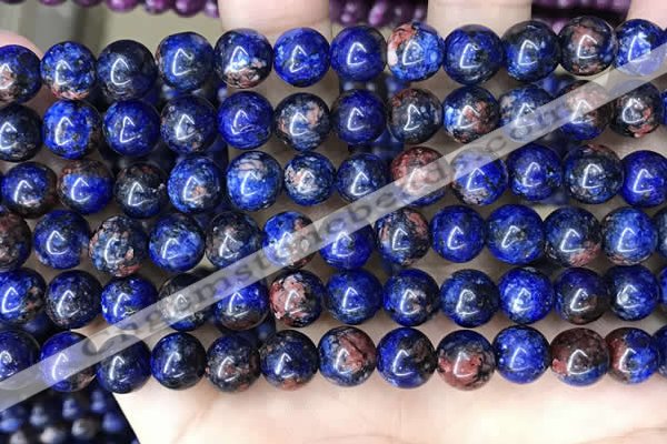 CLJ524 15.5 inches 4mm,6mm,8mm,10mm & 12mm round sesame jasper beads