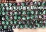 CLJ528 15.5 inches 4mm,6mm,8mm,10mm & 12mm round sesame jasper beads