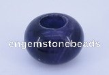 CLO03 19*30mm rondelle loose amethyst gemstone beads wholesale