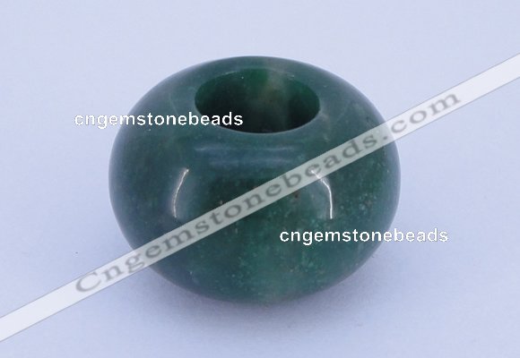 CLO06 19*30mm rondelle loose African jade gemstone beads wholesale