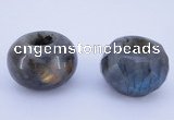 CLO19 19*30mm rondelle loose labradorite gemstone beads wholesale