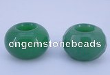 CLO22 19*30mm rondelle loose green aventurine gemstone beads wholesale