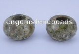 CLO23 19*30mm rondelle loose rhyolite gemstone beads wholesale