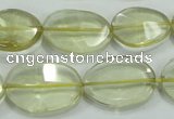 CLQ103 15*20mm - 20*28mm nuggets natural lemon quartz beads