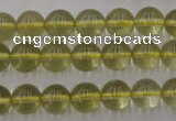 CLQ153 15.5 inches 10mm round natural lemon quartz beads wholesale