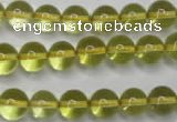 CLQ203 15.5 inches 10mm round natural lemon quartz beads wholesale