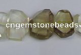 CLQ266 15.5 inches 13*18mm - 15*20mm freeform lemon quartz beads