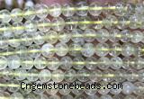 CLQ361 15 inches 6mm round lemon quartz gemstone beads