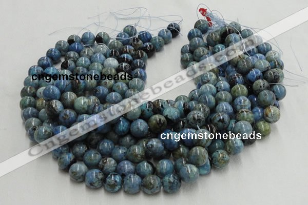 CLR01 16 inches 6mm round larimar gemstone beads wholesale