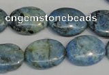 CLR215 15.5 inches 15*20mm oval larimar gemstone beads