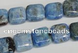 CLR218 15.5 inches 12*12mm square larimar gemstone beads