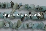 CLR30 15.5 inches natural larimar gemstone chip beads wholesale