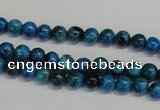 CLR300 15.5 inches 4mm round dyed larimar gemstone beads