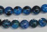 CLR303 15.5 inches 10mm round dyed larimar gemstone beads