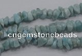 CLR31 15.5 inches natural larimar gemstone chip beads wholesale