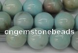 CLR354 15.5 inches 12mm round dyed larimar gemstone beads