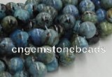 CLR37 16 inches 4mm round larimar gemstone beads wholesale