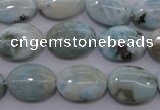 CLR42 15.5 inches 13*18mm oval natural larimar gemstone beads