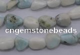 CLR50 15.5 inches 5*7mm – 10*12mm nuggets natural larimar beads