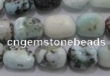 CLR52 15.5 inches 10*12mm – 12*16mm nuggets natural larimar beads