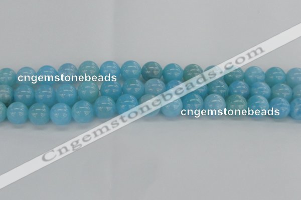 CLR73 15.5 inches 12mm round imitation larimar beads wholesale