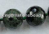 CLS107 15.5 inches 25mm faceted round kambaba jasper beads