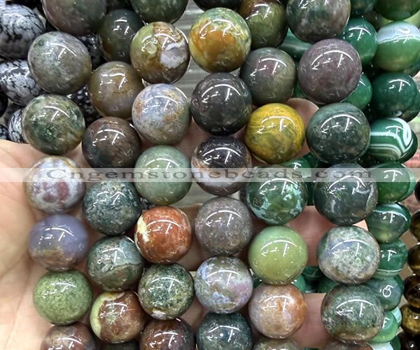 CLS617 15 inches 16mm round Indian agate gemstone beads