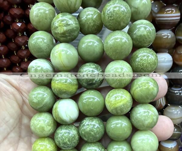 CLS624 15 inches 16mm round China jade beads wholesale
