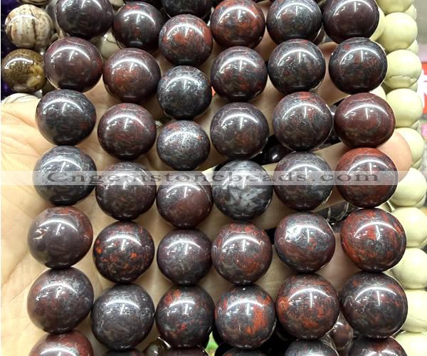 CLS629 15 inches 16mm round brecciated jasper beads wholesale