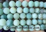CLS640 15 inches 16mm round amazonite gemstone beads wholesale