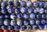 CLS645 15 inches 16mm round sodalite gemstone beads wholesale