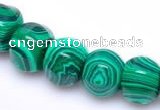 CMA18 10*12mm roundel imitate malachite gemstone beads Wholesale