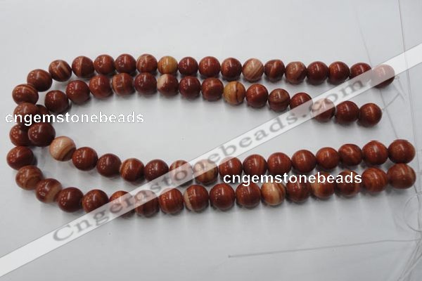 CMA204 15.5 inches 12mm round red malachite beads wholesale