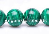 CMA21 15.5 inches 14mm round imitate malachite beads wholesale