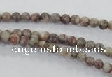 CMB01 15.5 inches 4mm round natural medical stone beads wholesale