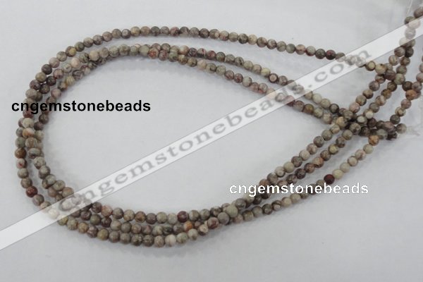 CMB01 15.5 inches 4mm round natural medical stone beads wholesale