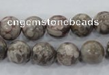 CMB05 15.5 inches 12mm round natural medical stone beads wholesale