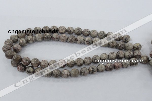 CMB05 15.5 inches 12mm round natural medical stone beads wholesale