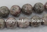 CMB06 15.5 inches 14mm round natural medical stone beads wholesale