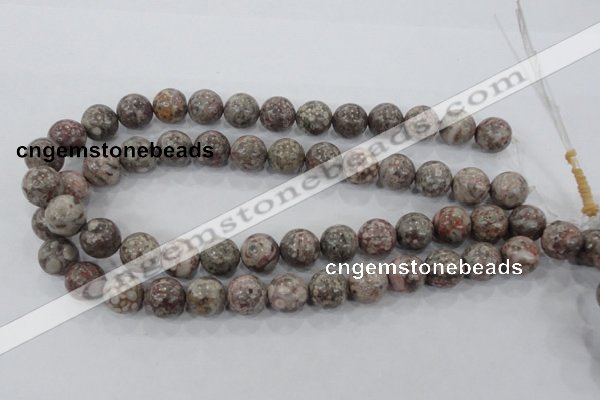 CMB06 15.5 inches 14mm round natural medical stone beads wholesale