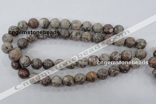 CMB07 15.5 inches 16mm round natural medical stone beads wholesale