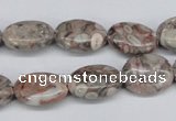 CMB16 15.5 inches 12*16mm oval natural medical stone beads