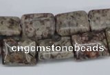 CMB26 15.5 inches 12*16mm rectangle natural medical stone beads