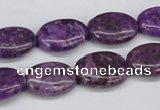 CMB36 15.5 inches 13*18mm oval dyed natural medical stone beads