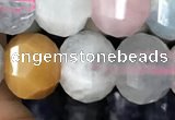 CME205 15.5 inches 7*9mm - 8*10mm pumpkin morganite beads