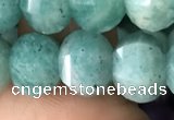 CME211 15.5 inches 7*9mm - 8*10mm pumpkin amazonite beads