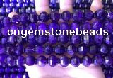 CME317 15.5 inches 8*10mm pumpkin amethyst gemstone beads