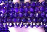 CME322 15.5 inches 9*11mm - 10*12mm pumpkin amethyst beads