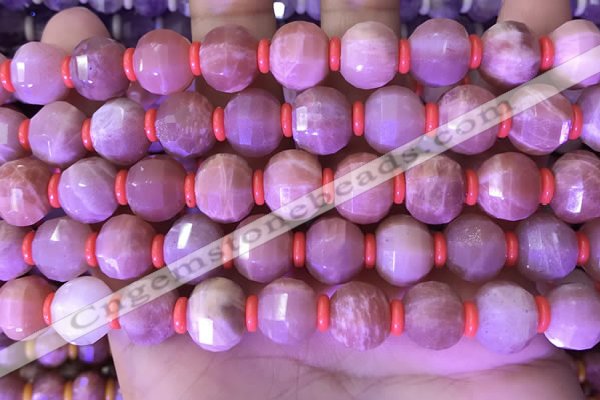 CME326 15.5 inches 9*11mm - 10*12mm pumpkin moonstone beads