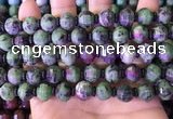 CME329 15.5 inches 9*11mm - 10*12mm pumpkin ruby zoisite beads